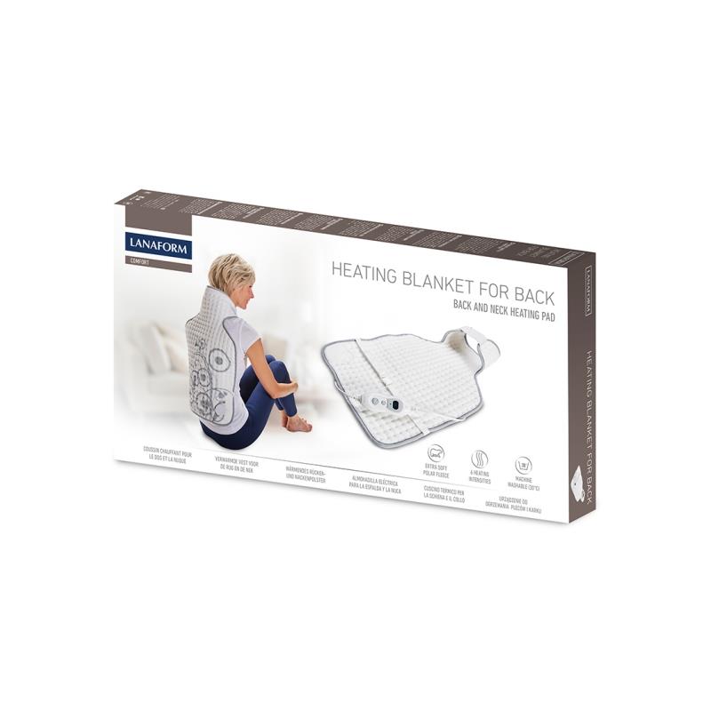 Grelno ogrinjalo za hrbet Lanaform Heating blanked for back