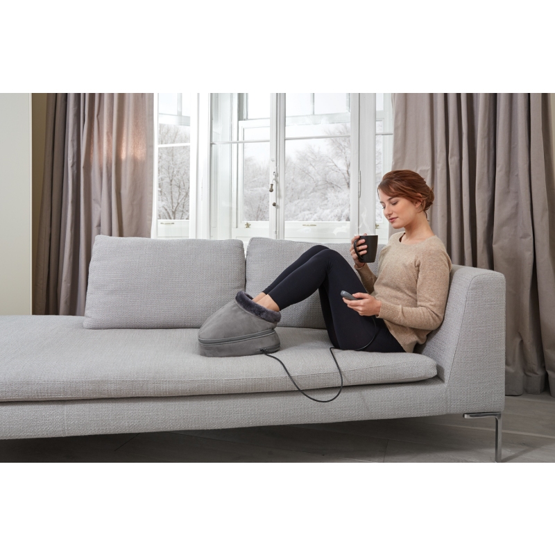 Masažni in grelni copatki Lanaform 2v1 Shiatsu Comfort