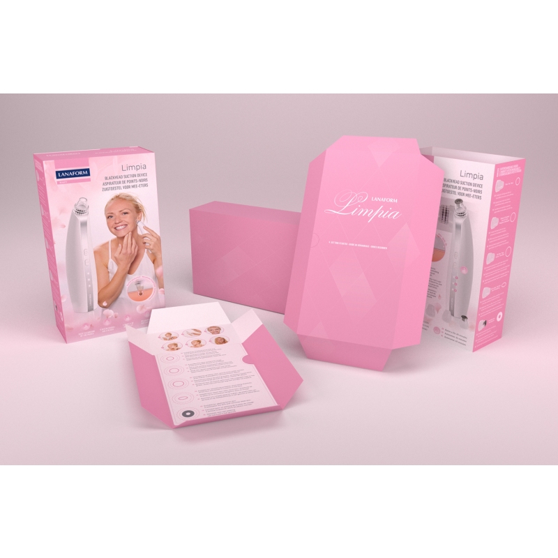 Naprava za odstranjevanje ogrcev in čiščenje obraza Lanaform Limpia