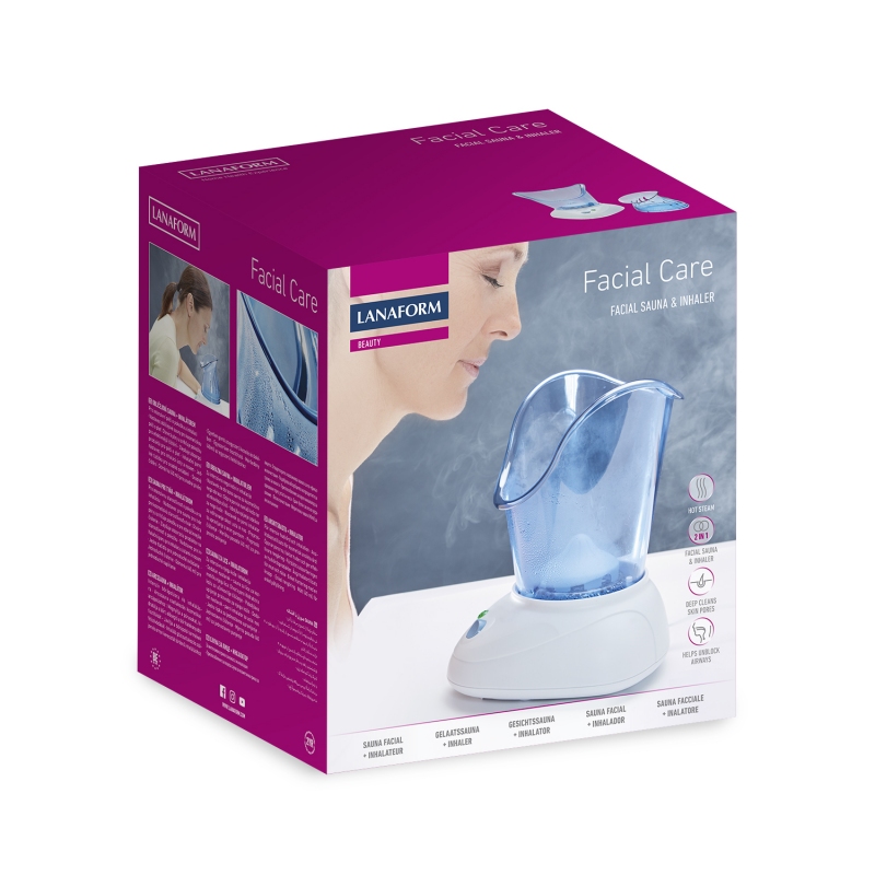 Obrazna savna in inhalator Lanaform Facial care