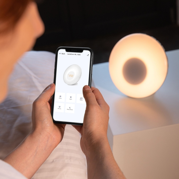 Svetlobna budilka Lanaform WL-100c