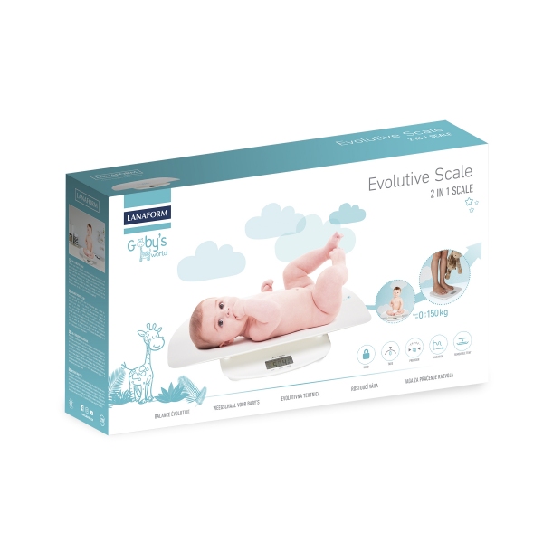 Tehtnica za dojenčke Lanaform Evolutive Scale