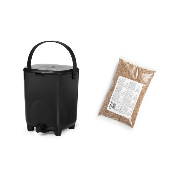 Kuhinjski kompostnik Bokashi Biolan (Black)
